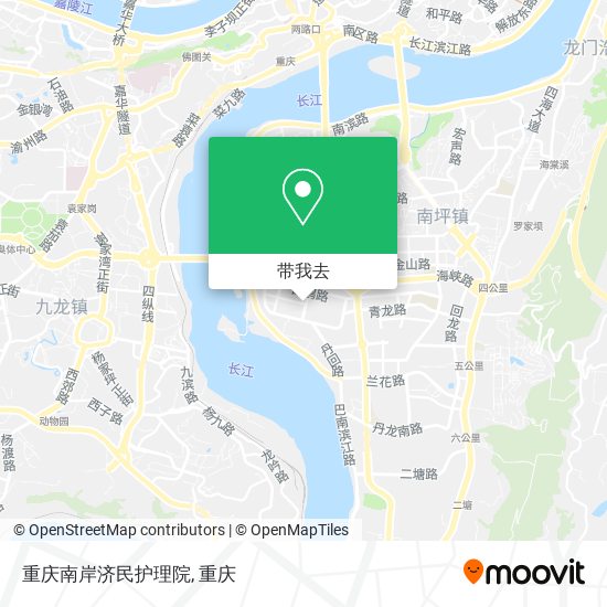 重庆南岸济民护理院地图