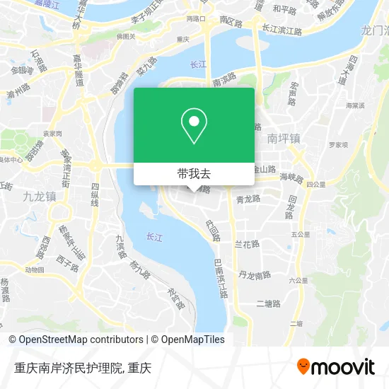重庆南岸济民护理院地图
