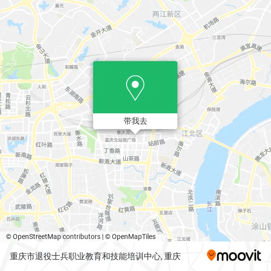 重庆市退役士兵职业教育和技能培训中心地图
