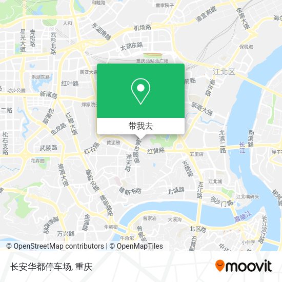 长安华都停车场地图