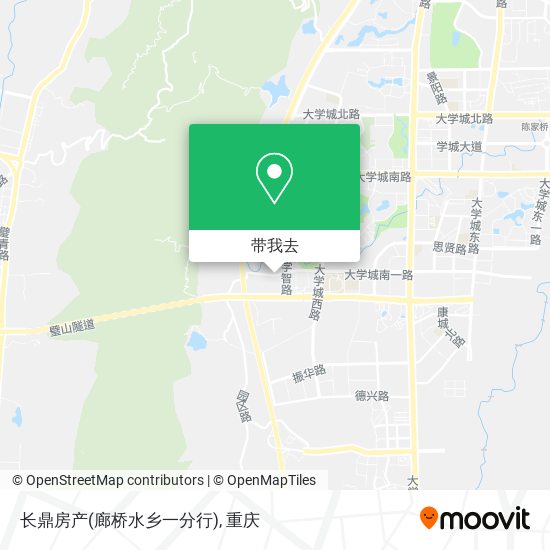 长鼎房产(廊桥水乡一分行)地图