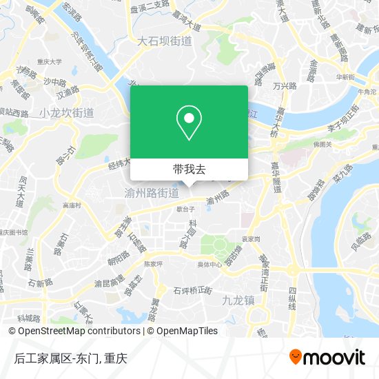 后工家属区-东门地图
