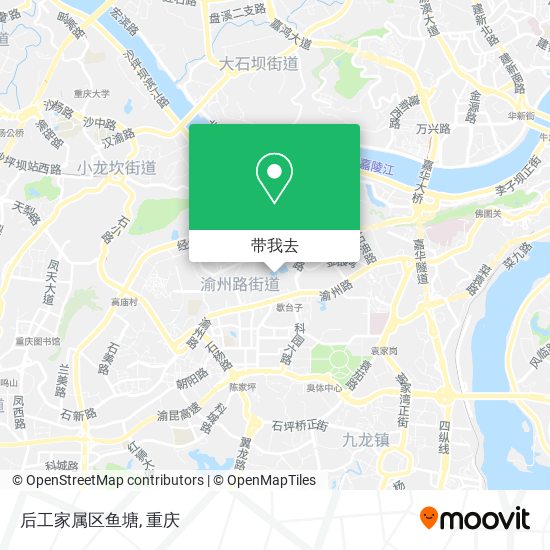 后工家属区鱼塘地图