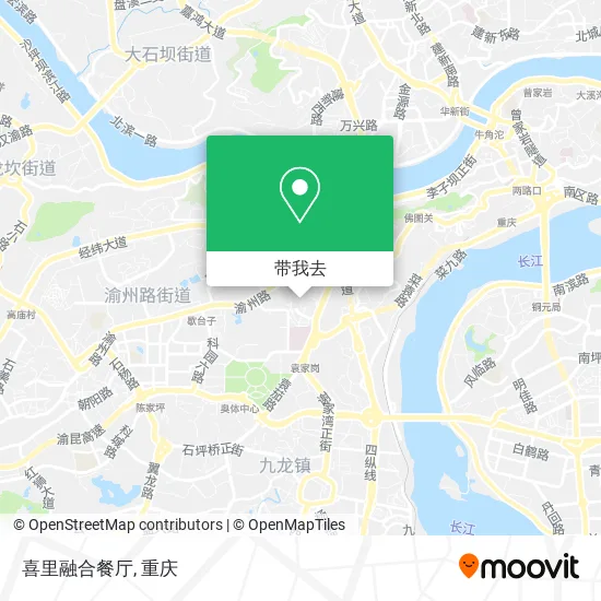 喜里融合餐厅地图