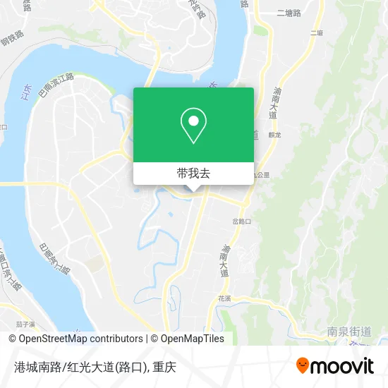 港城南路/红光大道(路口)地图