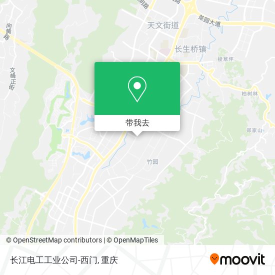 长江电工工业公司-西门地图