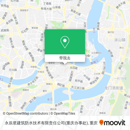 永辰星建筑防水技术有限责任公司(重庆办事处)地图