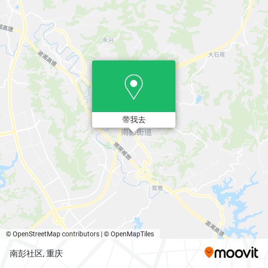 南彭社区地图