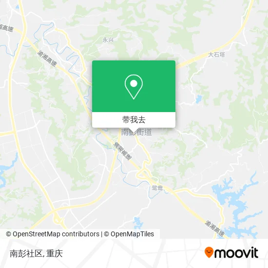 南彭社区地图