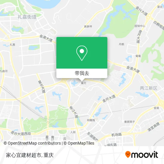 家心宜建材超市地图