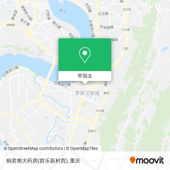 桐君阁大药房(群乐新村西)地图