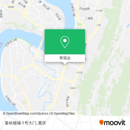 曼哈顿城-1号大门地图