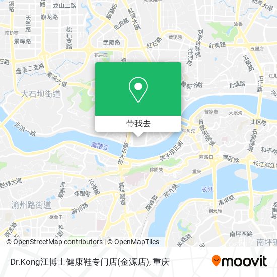 Dr.Kong江博士健康鞋专门店(金源店)地图