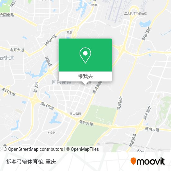 拆客弓箭体育馆地图