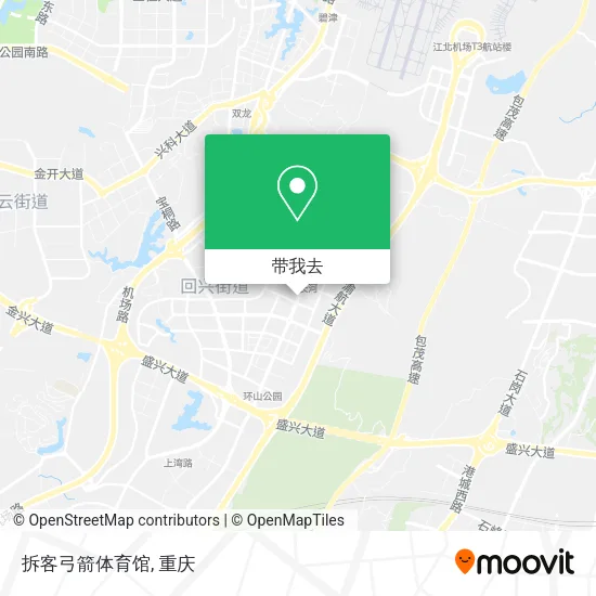 拆客弓箭体育馆地图