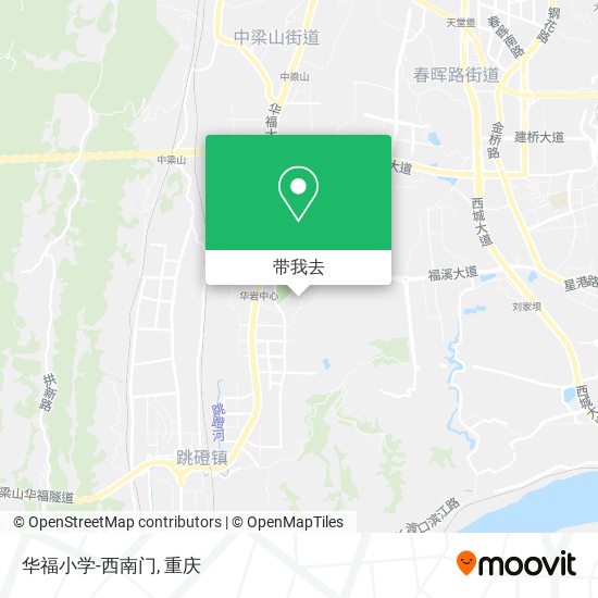 华福小学-西南门地图