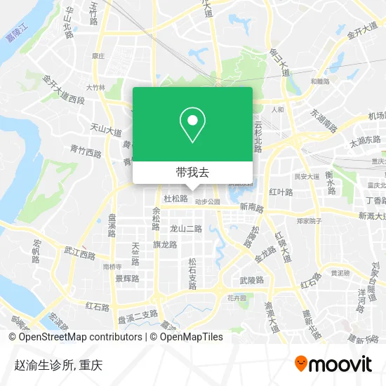 赵渝生诊所地图