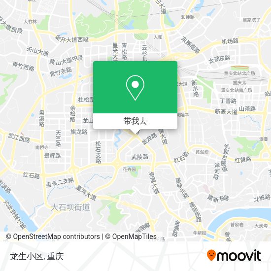 龙生小区地图