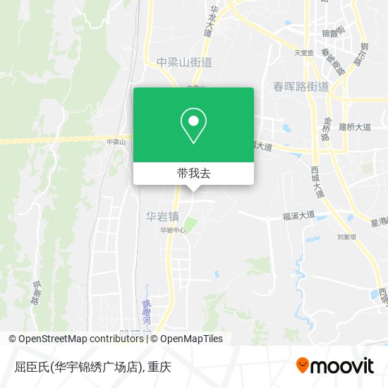 屈臣氏(华宇锦绣广场店)地图