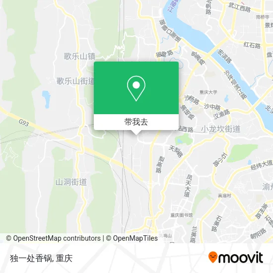 独一处香锅地图