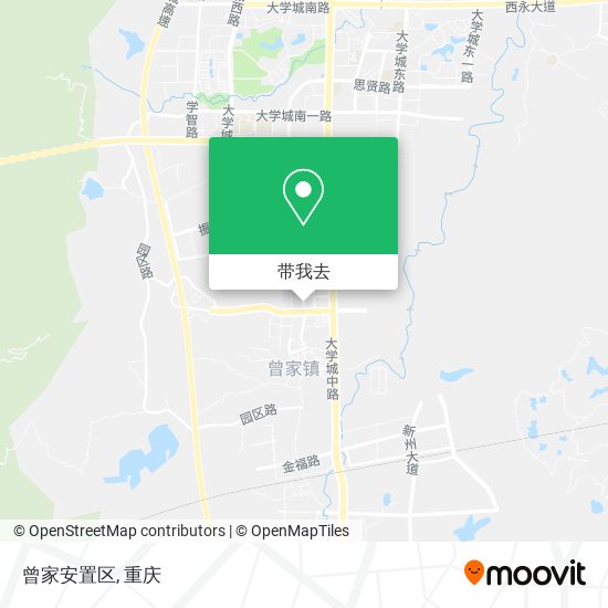 曾家安置区地图