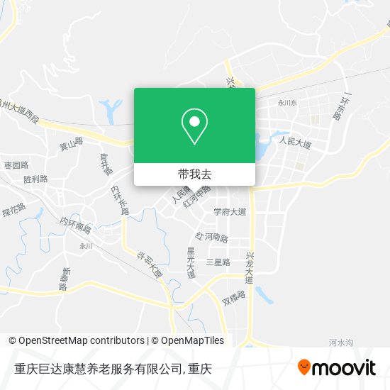 重庆巨达康慧养老服务有限公司地图