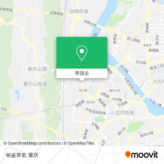 铭鉴养老地图