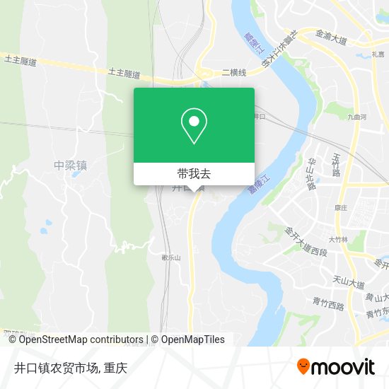 井口镇农贸市场地图