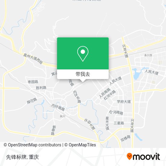 先锋标牌地图