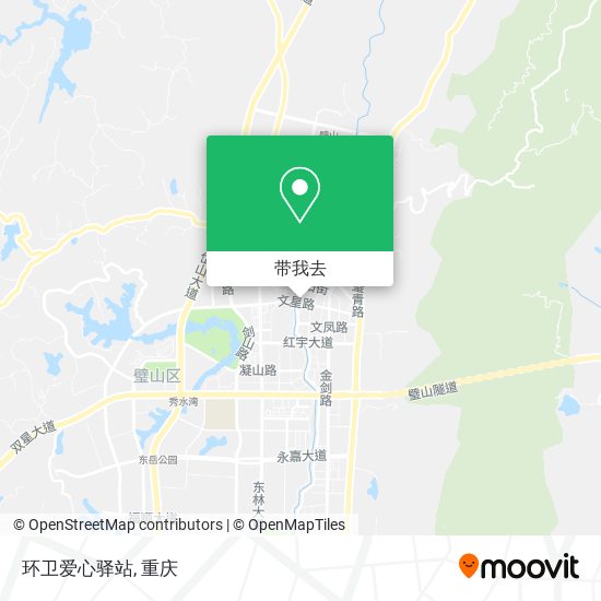 环卫爱心驿站地图