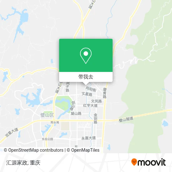 汇源家政地图