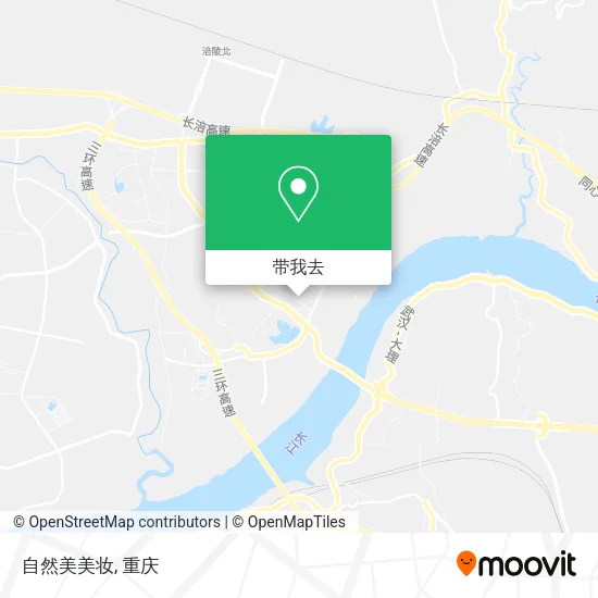 自然美美妆地图