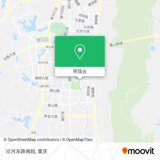 沿河东路南段地图