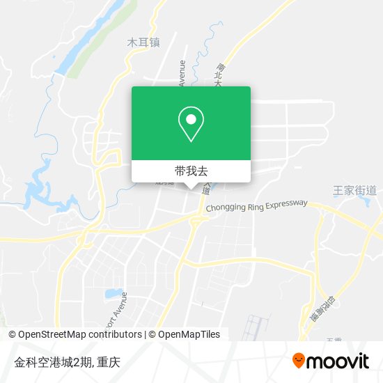金科空港城2期地图