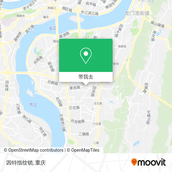 因特指纹锁地图