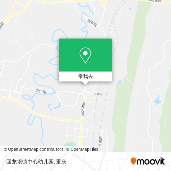 回龙坝镇中心幼儿园地图