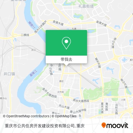 重庆市公共住房开发建设投资有限公司地图