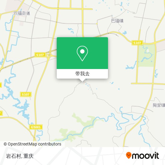 岩石村地图