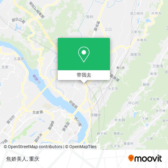 焦娇美人地图