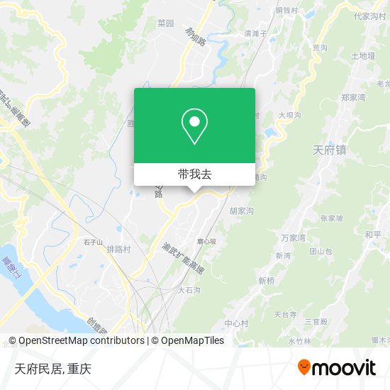 天府民居地图