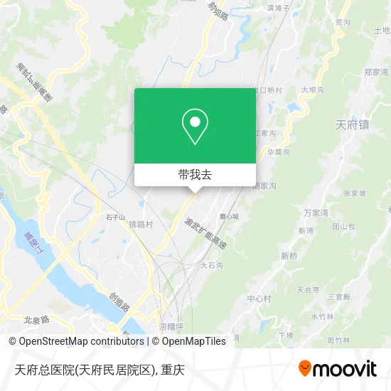 天府总医院(天府民居院区)地图