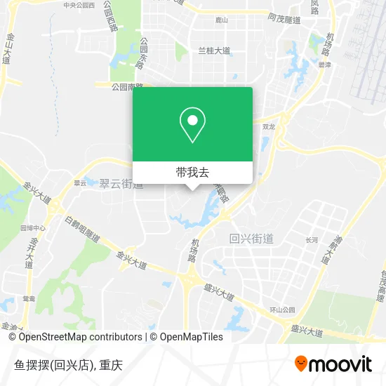 鱼摆摆(回兴店)地图