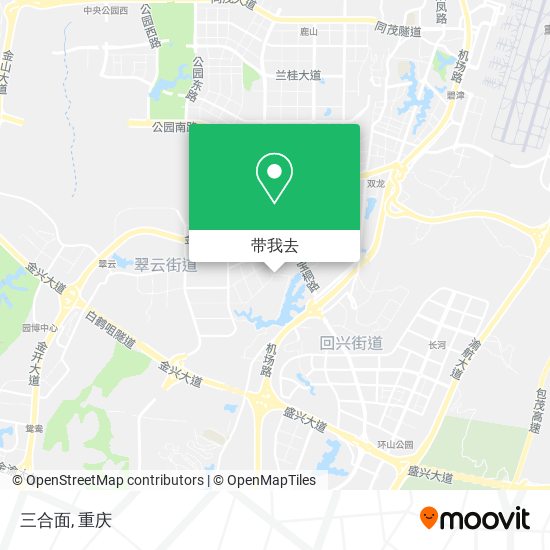 三合面地图