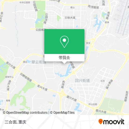 三合面地图