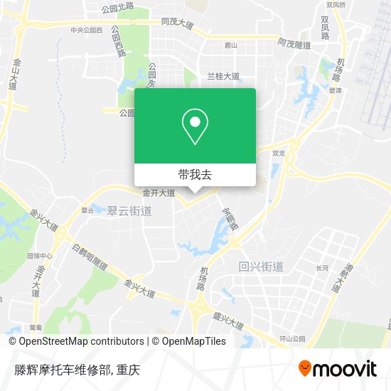 滕辉摩托车维修部地图