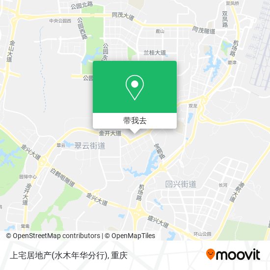 上宅居地产(水木年华分行)地图