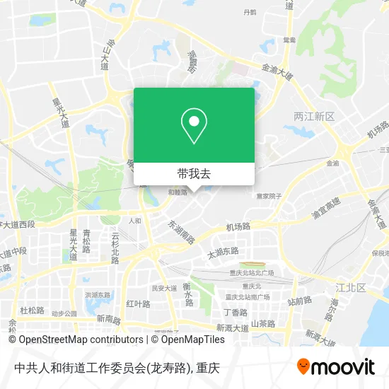 中共人和街道工作委员会(龙寿路)地图