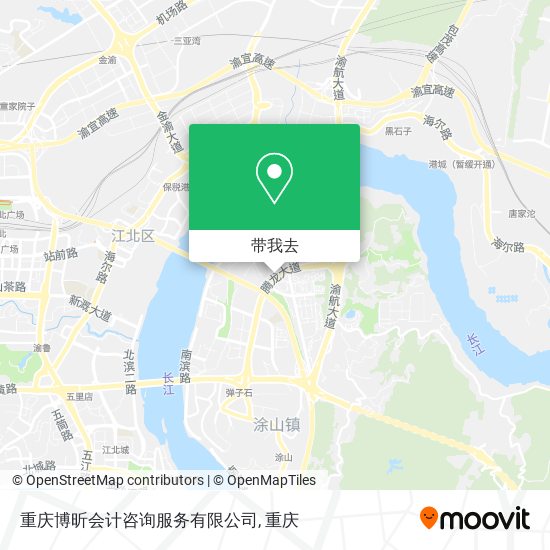 重庆博昕会计咨询服务有限公司地图