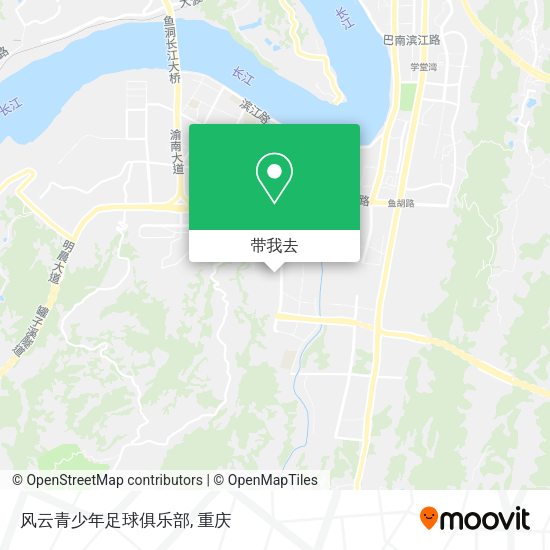 风云青少年足球俱乐部地图