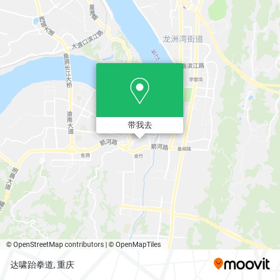 达啸跆拳道地图